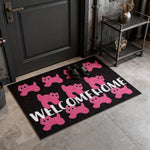Tapis de sol chat rose design Ins couloir