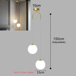 suspension pendentif verre noir doré moderne éclairage chambre salle manger lumière mat opaques