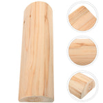 coussin cou bois naturel grain rustique sauna massage nuque tête simple déco