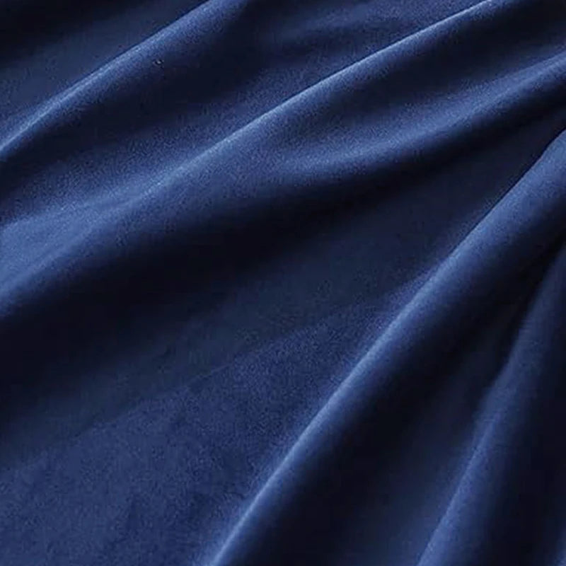 rideau velours polyester rouge bordeaux solide moderne fenetre opaques maison