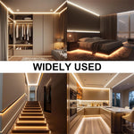 ruban led flexible blanc lisse moderne 5v 400 leds/m adhésif découpable salon