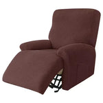 housses fauteuil relax polyestère gris motifs géométriques moderne adhésif poche