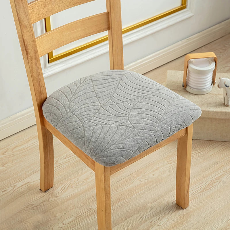 coussin chaise beige imprimé feuille moderne adhésif polyestere elasthanne usage mariage banquete