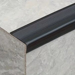 protections marches escalier pvc antidérapantes bandes adhésives texturées noir gris moderne minimaliste 78.74 pouces