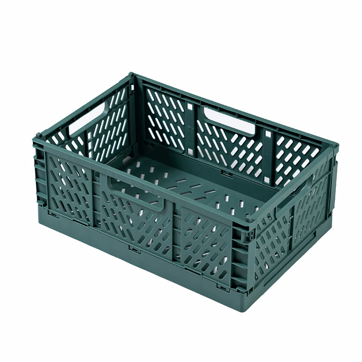 panier rangement pliable perforé moderne jaune vert bleu rose blanc respectueux environnement