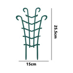 support plante feuilles stylisées moderne vert adhésif balcon jardin pot fleur fixe croissance optimale