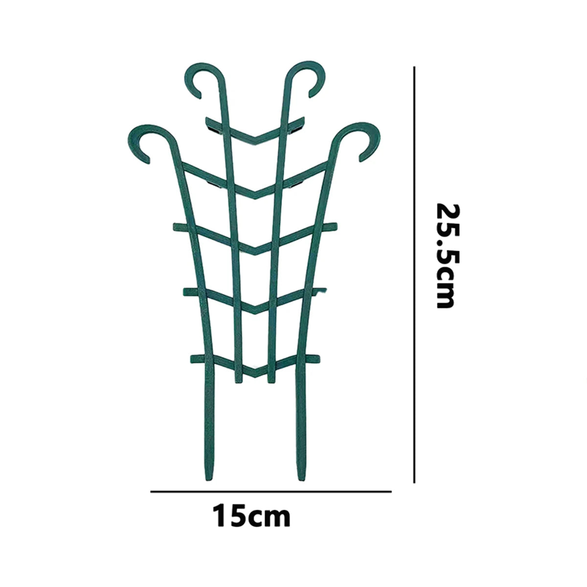 support plante feuilles stylisées moderne vert adhésif balcon jardin pot fleur fixe croissance optimale