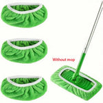 balai microfibre doux réutilisable vert moderne pratique 25x12cm