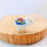ornements maison figurines animaux céramique couleurs variées cartoon motifs simples