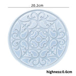 moule silicone floral mandala deco gâteau art deco symétrique cuisine