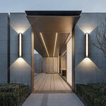 Eclairage led mural moderne or métallisé ip65 12w 18w 24w 36w contemporain minimaliste