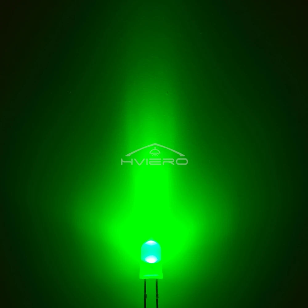 lot diodes led 5mm rondes transparentes blanc rouge jaune vert bleu kit bricolage
