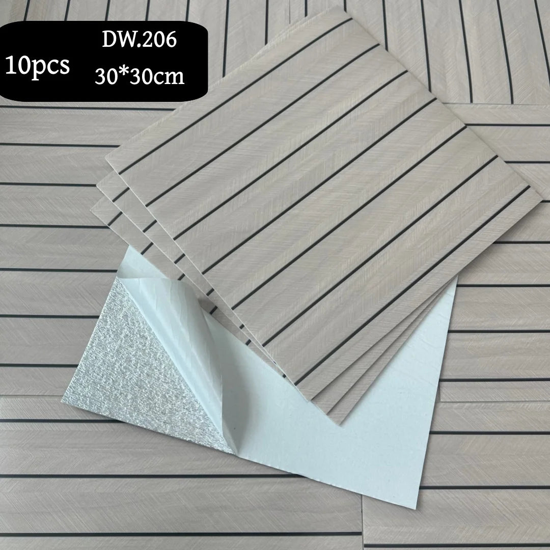 panneaux muraux 3d adhésifs texture bois moderne gris marron beige