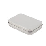 boîte métallique réutilisable noir mat classique rangement ongles artificiels respectueux environnement transparent fil écouteur
