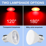 ampoule led e27 gu10 e14 rgb 15 couleurs réglables télécommande smart moderne blanc opacité