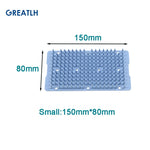 tapis bain antidérapant bleu clair surface pointues moderne différentes tailles incluses