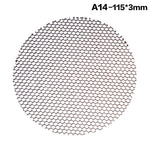 grille circulaire led noir maille fine moderne éclairage doux antiéblouissement chambre salon