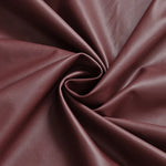taies d'oreiller modernes cuir pu marron uni brillant 30x50cm 45x45cm 50x50cm opaques chambre salon