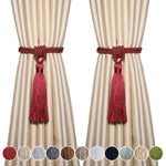corde rideaux pompon moderne élégant blanc doré argenté polyester facile utiliser decoration chambre