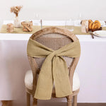 nappe rustique toile jute beige marron clair texture grossière aspect lin opacité totale champêtre