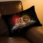 taie d'oreiller motif tigre poissons roses crânes love life graphique 100 polyester double face