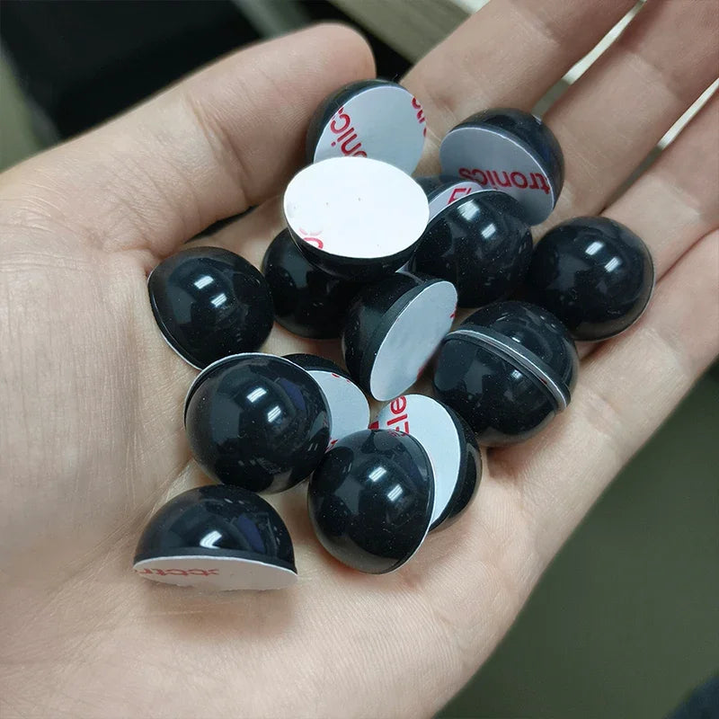 pads autoadhésifs silicium ronds noirs anti dérapage choc amortisseurs 16mm 18mm 20mm modernes