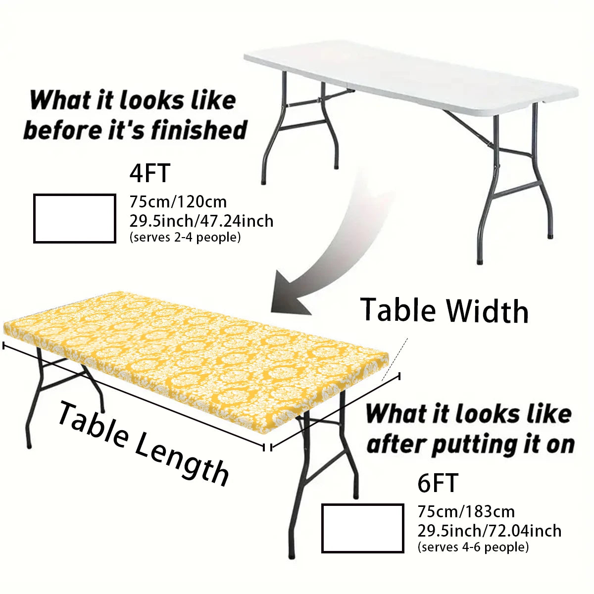 nappe table moderne motif floral bleu jaune beige coton polyester salle manger
