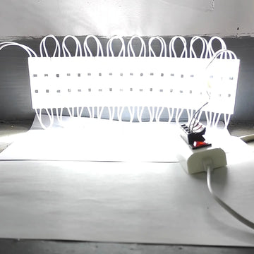 bande led colorée moderne connecteur électrique étanche rétroéclairage décoration extérieure blanc rouge vert bleu