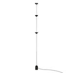 lampe suspension contemporaine marbre noir sources lumineuses 11 15w led noire dorée