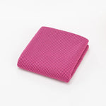 serviette microfibre vert rose bleu gris sportive absorption rapide séchage adhésif gym