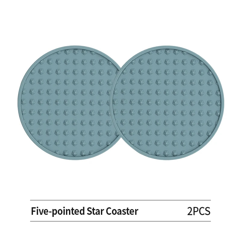 protège verre moderne perforé silicone respectueux environnement noir vert rose bleu gris