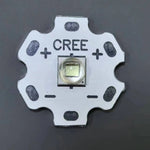diode led haute puissance cree xml t6 blanche ronde lampe poche portable