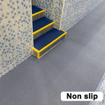 tapis sol salle bain pvc moderne rouge vert gris antidérapant confortable respectueux environnement