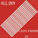 bande led leds blanc 498mm 3v lisses moderne opaques