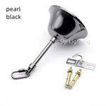 suspension moderne or rouge bronze noir vert bronze clips boulons