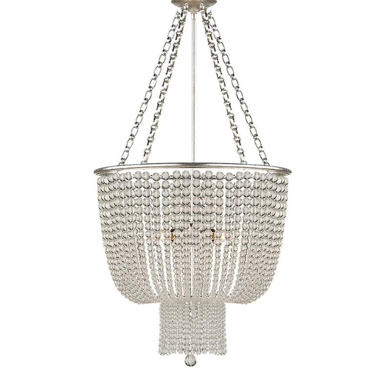 lustre led blanc doré classique suspension chaînes éclairage intérieur classique