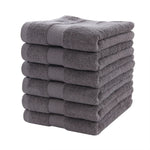 serviettes bain coton biologique gris blanc absorption rapide séchage rapide rectangle classique noël