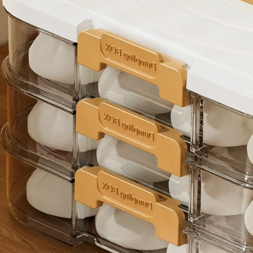 boîte rangement transparente réutilisable qualité alimentaire plastique moderne pratique poignées couvercle blanc beige