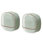 distributeur savon moderne adhésif blanc or rond brillant grille tailles différents savons