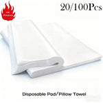 serviette jetable blanche non tissée hygiénique simple imperméable usage unique