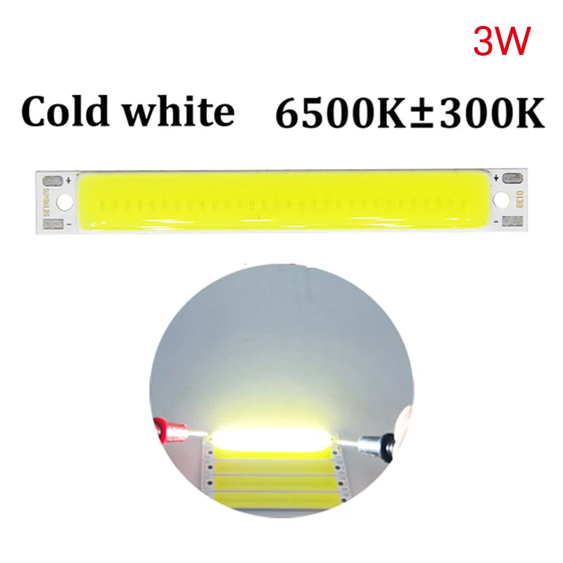plaque led cob blanc moderne haute luminosité 60mm 50mm 35mm