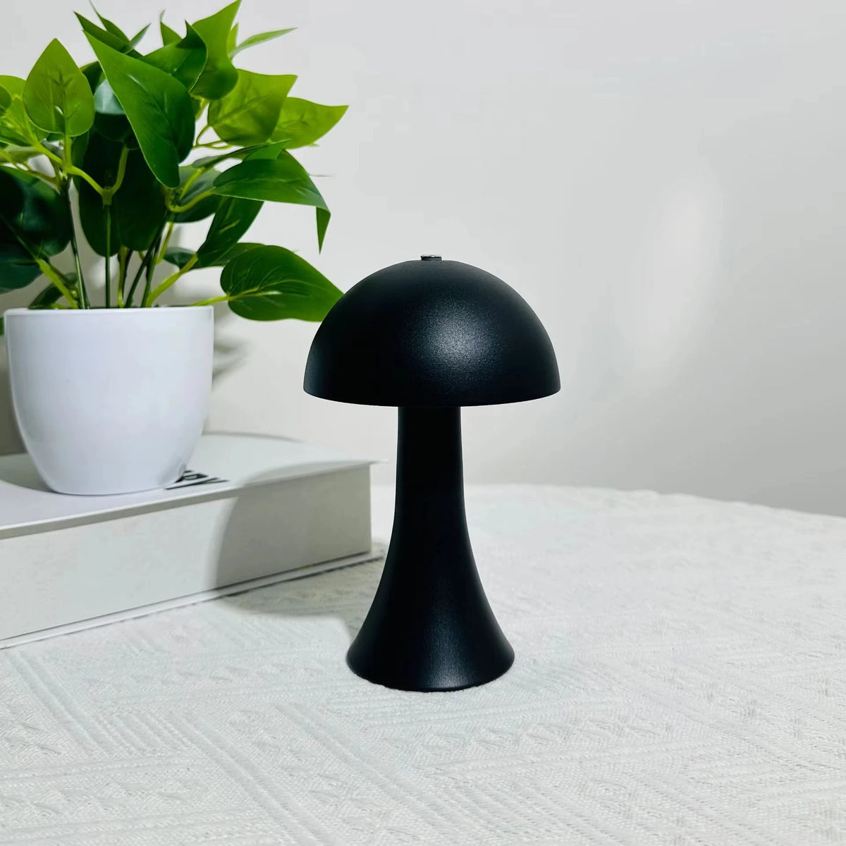 lampe table led rechargeable tactile chambre blanc moderne minimaliste