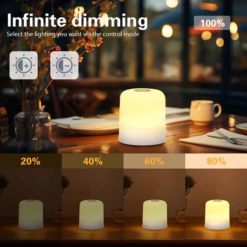 lampe led tactile usb blanc ombre douce moderne flux lumineux 60 249 veilleuse rond