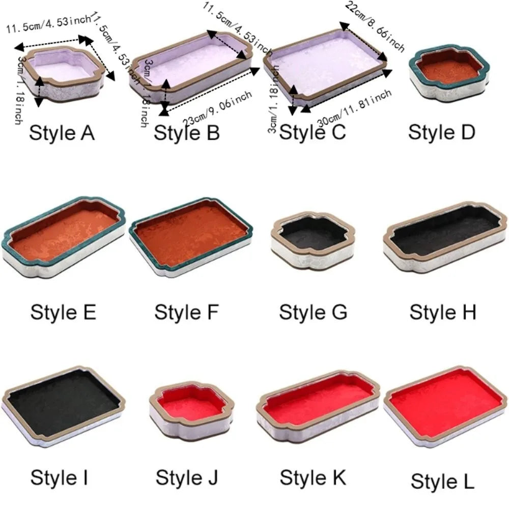 boîtes bijoux imprimé floral violet noir orange vert classique respectueux environnement pastorale rechargeableABCDEFGHIJKL