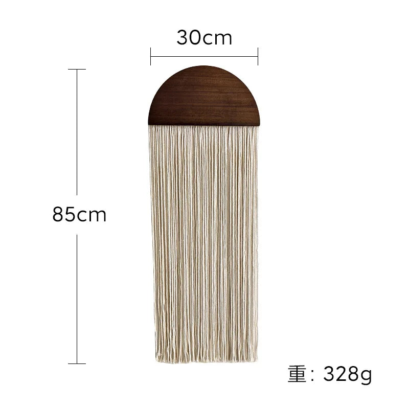 rideau franges vert moderne minimaliste textile opacité chambre salon decorationintérieur