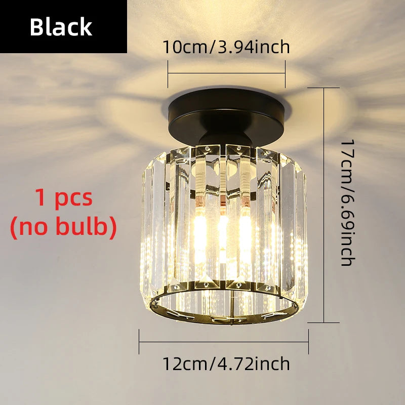 lampe moderne or noir cristal texture métallique élégante éclairage décoration chambre salon