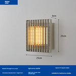 lampe murale moderne blanche grille métal éclairage quotidien cuisine salle bain