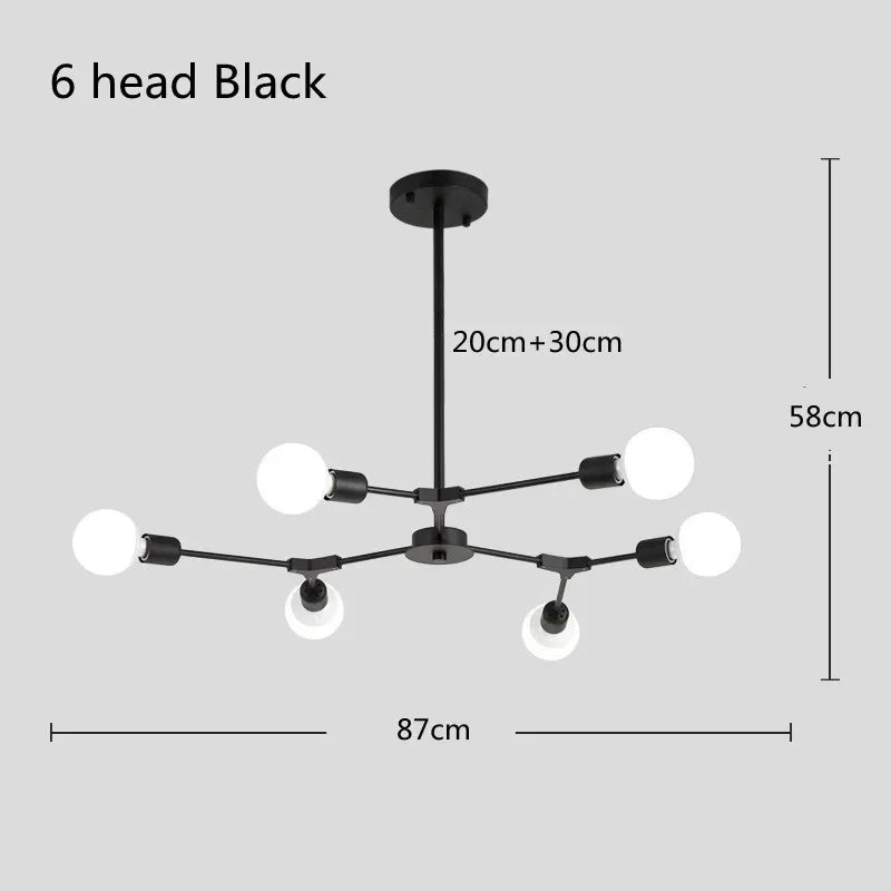 suspension lumineuse moderne or noir sphères translucides scandinave structure métallique pince suspension