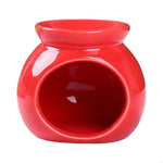diffuseur parfum bougie chauffe parfum moderne minimaliste bleu clair rose jaune vert blanc rouge