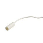 lampe table noire moderne prise électrique vis fixation cordon blanc